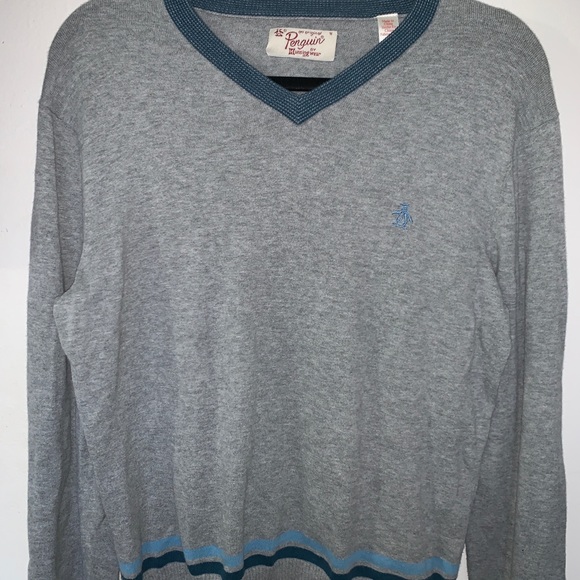 Vintage ORIGINAL PENGUIN long sleeve sweater - Picture 3 of 3
